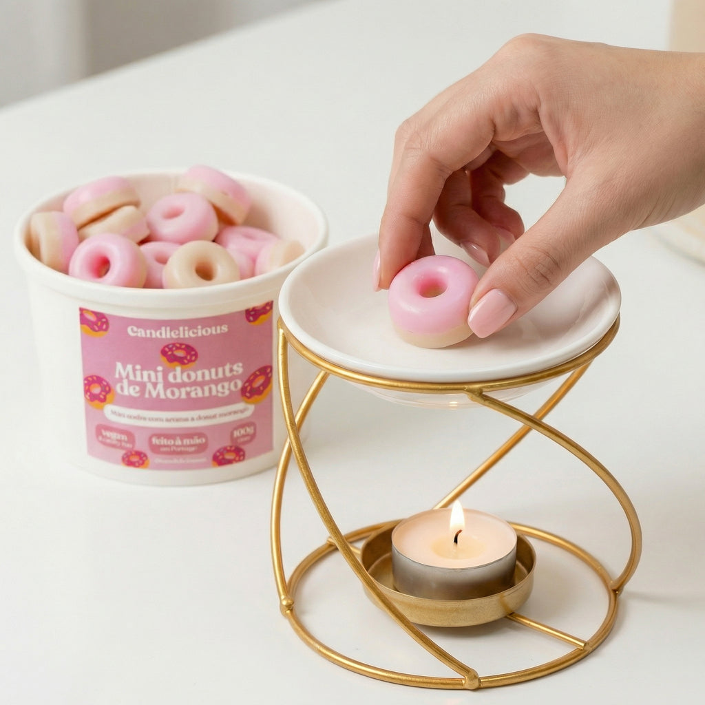 Mini Donuts Morango